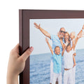 ArtToFrames 24x37 Inch Red Picture Frame, This 1.25 Inch Custom MDF Poster Frame is Cherry, Great for Your Art or Photos - Comes