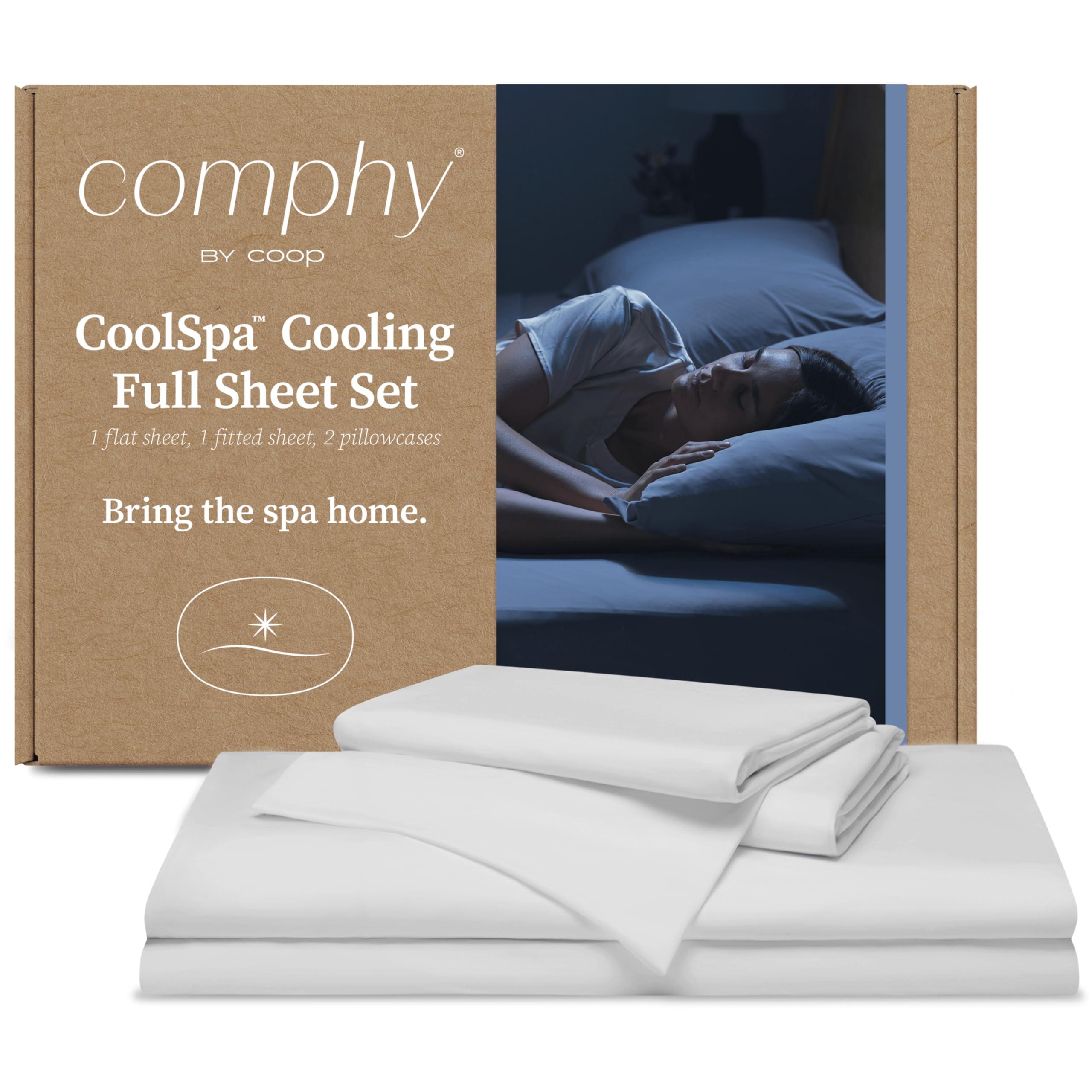 Coop Home Goods Comphy CoolSpa Sheet Set