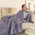 Heated Blanket Full Size, Super Soft Cozy Upgraded Flannel Electric Blanket With 6 Heating Levels & 1-10 Hours Auto Off, Fast He