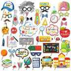 45 Pieces Back To School Photo Booth Props Welcome Back To School Photo Props First Day Of School Party Decoration Welcome Back