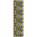 Dalyn Rugs Kendall Ke20 Multi 2'3" X 7'6" Indoor Outdoor Runner Rug, Easy Clean, Machine Washable, Non Shedding, Hallway, Entry, Kitchen, Patio Rug Rug