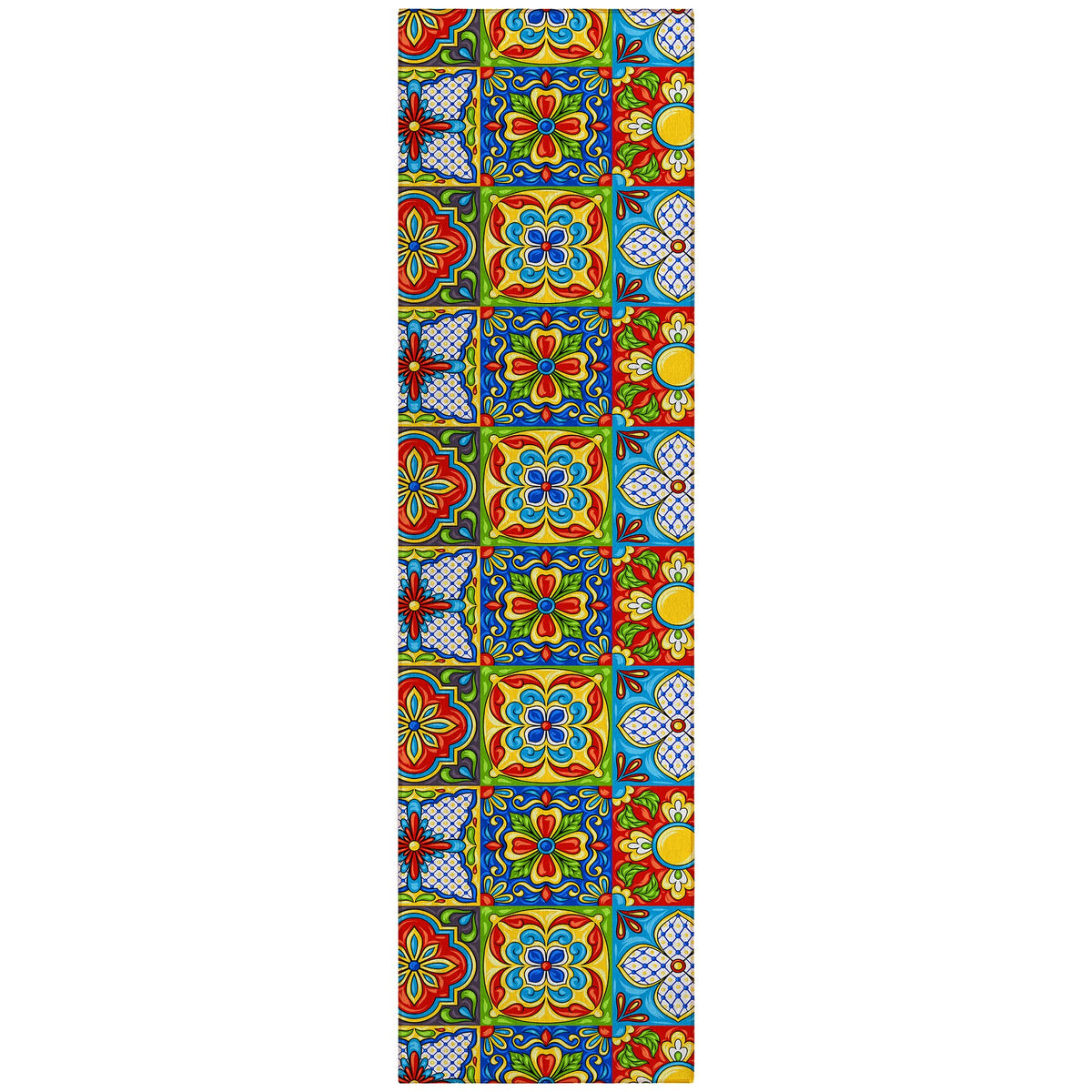 Dalyn Rugs Kendall Ke20 Multi 2'3&quot; X 7'6&quot; Indoor Outdoor Runner Rug, Easy Clean, Machine Washable, Non Shedding, Hallway, Entry, Kitchen, Patio Rug Rug