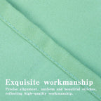 Ntbay 100% Brushed Microfiber 26X26 Euro Pillow Shams Set Of 2, Super Soft And Cozy European Throw Pillow Covers, Wrinkle, Fade, Stain Resistant Square Pillow Cases, Sea Green