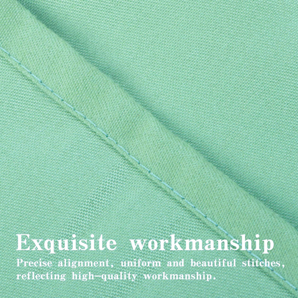 Ntbay 100% Brushed Microfiber Standard Pillow Shams Set Of 2, Super Soft And Cozy, Wrinkle, Fade, Stain Resistant 20X26 Inches Oxford Pillowcases, Sea Green