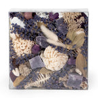 ANDALUCA Maison Box Fragrance Potpourri Decorative Vase & Bowl Filler Home D  cor (Lavender Quartz)