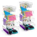Sorbus Fridge Organizers and Storage, Clear Bins (10 Pack)