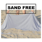 2 Packs Cotton Turkish Beach Towels Quick Dry Sand Free Soft Absorbent Extra Large Xl Big Blanket Adult Oversized Bath Pool Swim