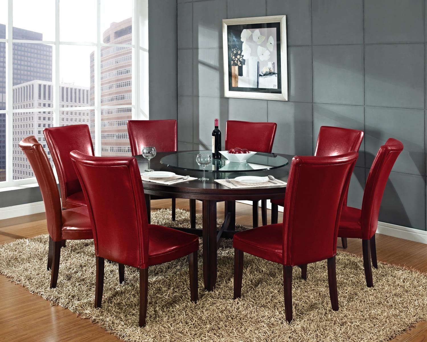 Steve Silver Hartford 9 Piece Dining Set