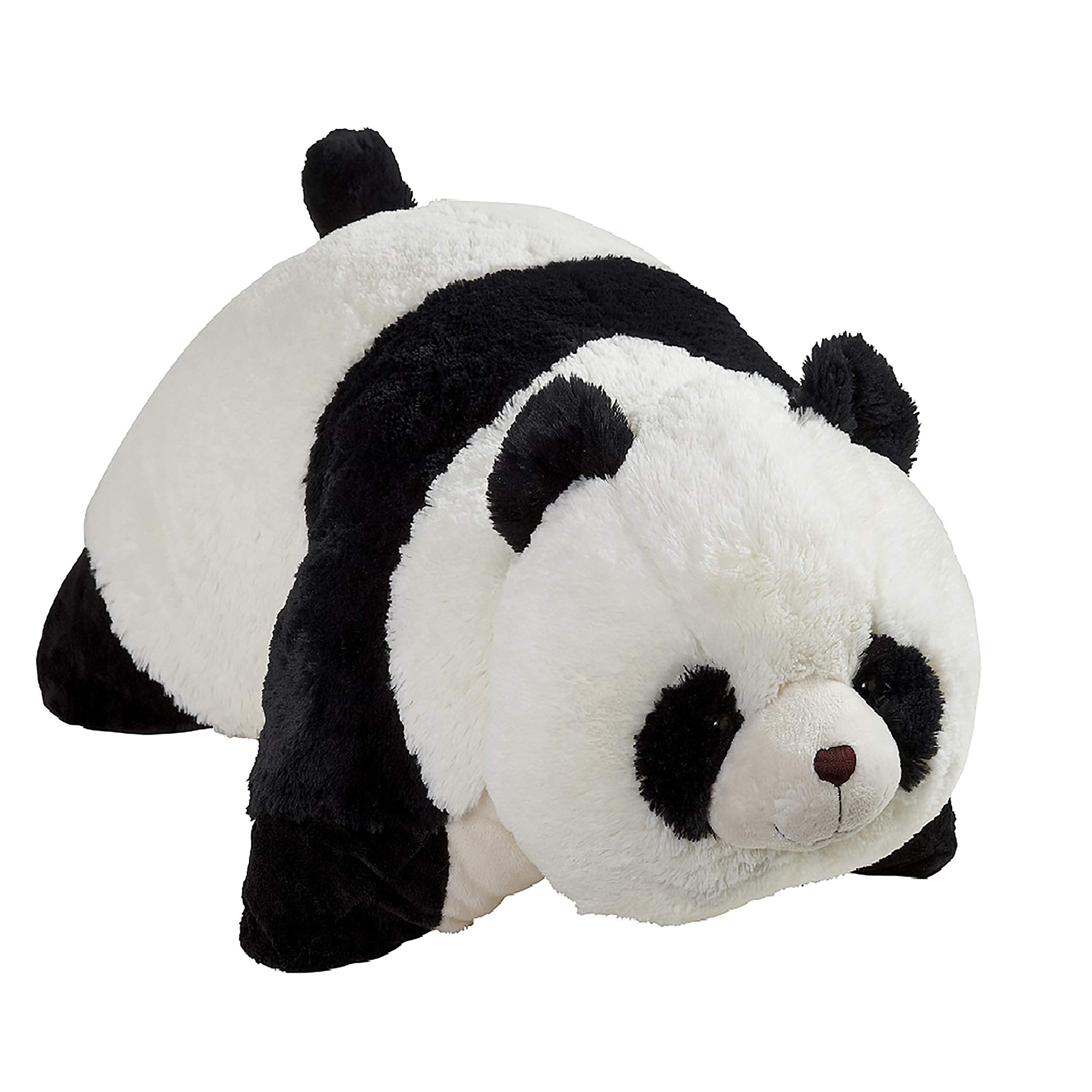 Pillow Pets Jumboz, Panda, 30' Jumbo Folding Plush Pillow