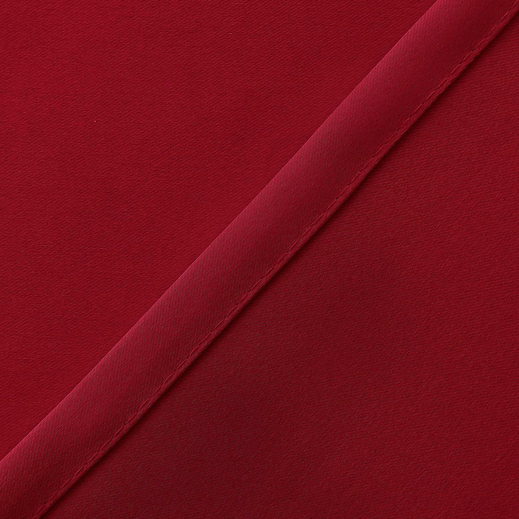 Hiasan Red Valance Curtains For Kitchen Blackout Thermal Insulated Rod Pocket Window Valances, 42 X 12 Inches Length, 1 Panel