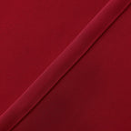 Hiasan Red Valance Curtains For Kitchen Blackout Thermal Insulated Rod Pocket Window Valances, 42 X 12 Inches Length, 1 Panel