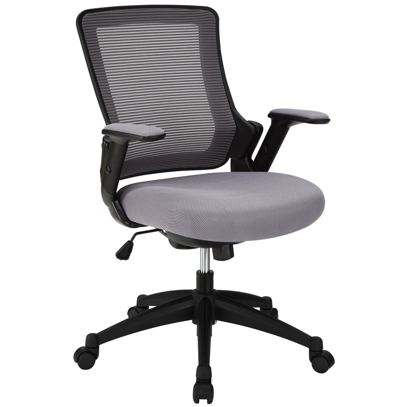 Modway Aspire Fabric Office Chair In Gray
