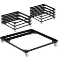 8 Pk. HERCULES Series Steel Stack Chair and Church Chair Dolly