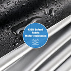 Jungda Tri Folding Mattress Storage Bag,Foldable Memory Foam Mattress Case,Carry Case For Tri-Fold Guest Bed Mattress Fits 4-6 I