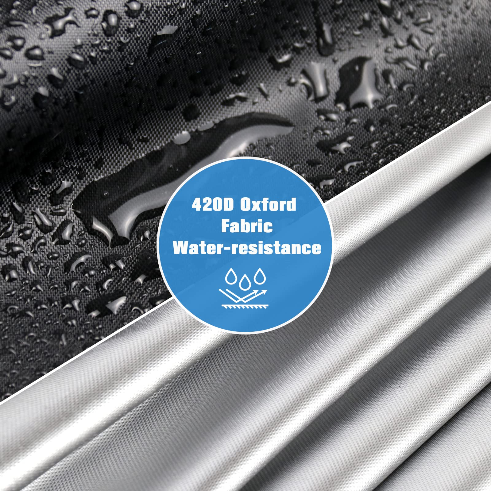 Jungda Tri Folding Mattress Storage Bag,Foldable Memory Foam Mattress Case,Carry Case For Tri-Fold Guest Bed Mattress Fits 4-6 I