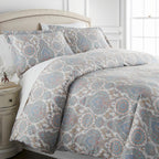 Southshore Fine Living, Inc. Boho Paisley Collection - Queen Comforter Set, Premium Bedding, All-Season Down Alternative, Lightw