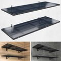 YIFRO 2-Pack 1.5x4ft Heavy Duty Garage Wall Shelving, 500 lbs Load Capacity, Garage Shelving Wall Mounted, Garage Storage Rack w