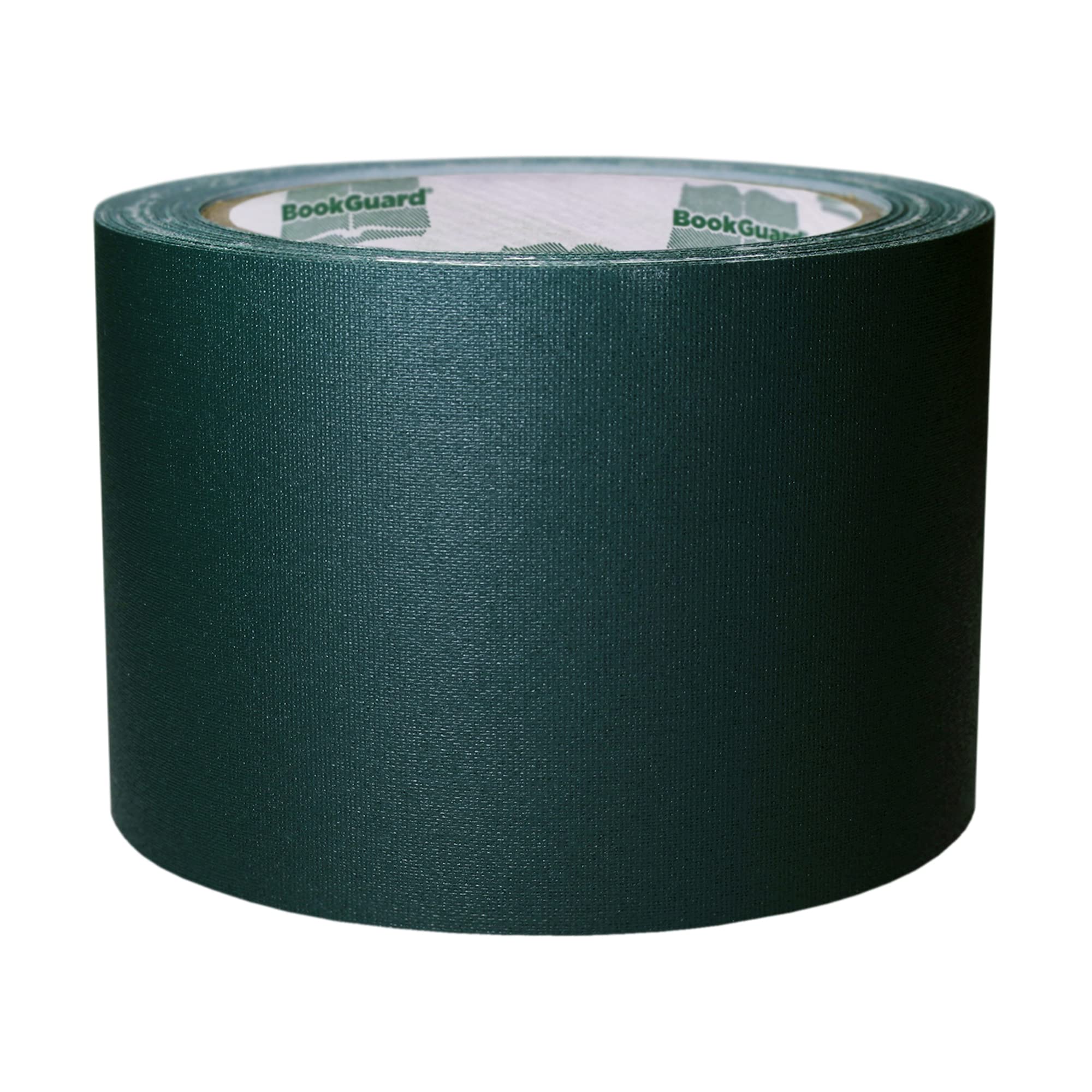 Bookguard 3 Inch Premium Bookbinding Repair Cloth Tape, 15 Yard Roll, Forest Green