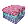 Mk weaves Cotton Bath Towels/Gamcha Pack of 3, (30 X 64 Inch, XXLarge, Red, Green, Blue)