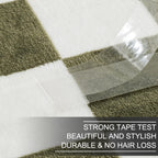 Checkered King Size Blanket,Premium Lightweight Anti-Static 90X108 Inches Sage Green Throw Blankets For King Calking Bed,Couch, Sofa, Chair, Camping, Picnic,Sage Green