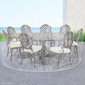 Laminet Crystal Clear Heavy-Duty Waterproof Plastic Outdoor Furniture Cover - Round Table Cover - 3 Season Protection - Keep Rai