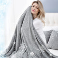 Choshome Cooling Blanket For Hot Sleepers Lightweight Summer Cold Thin Blankets For Sleeping, Hot Flashes Night Sweats, Soft Bla