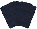 Kuber Industries Microfiber Anti Slip 6 Pieces Bath Mat 22x14, Grey  CTKTC39922