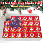 Christmas Advent Calendar 2024 Nativity Jigsaw Puzzles 1000 Pieces For Adults, 24 Days Christmas Countdown Calendar For Women Me