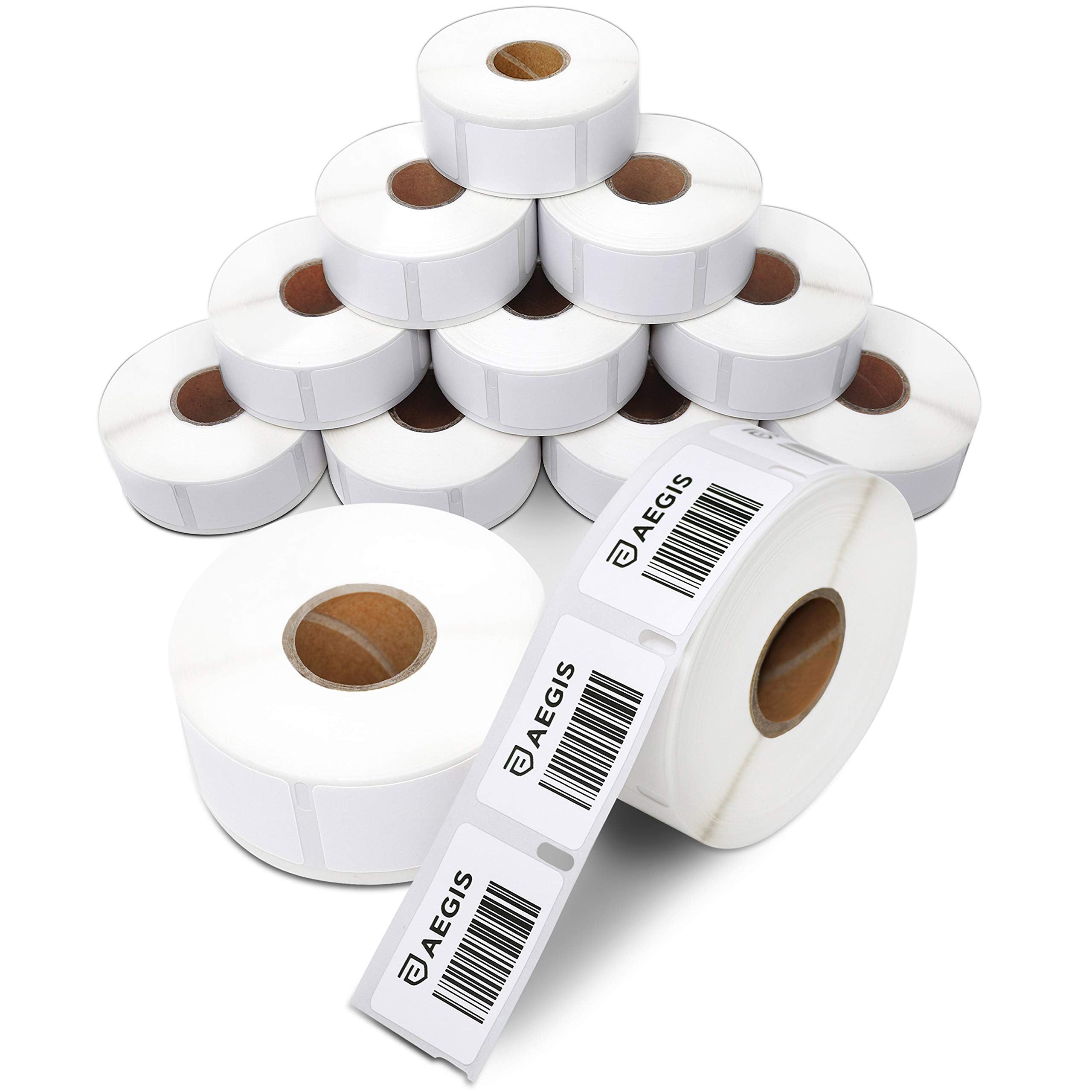 Aegis - Compatible Direct Thermal Labels Replacement For Dymo 30347 (1' X 1-1/2') Library Book Spine - Use With Labelwriter 45