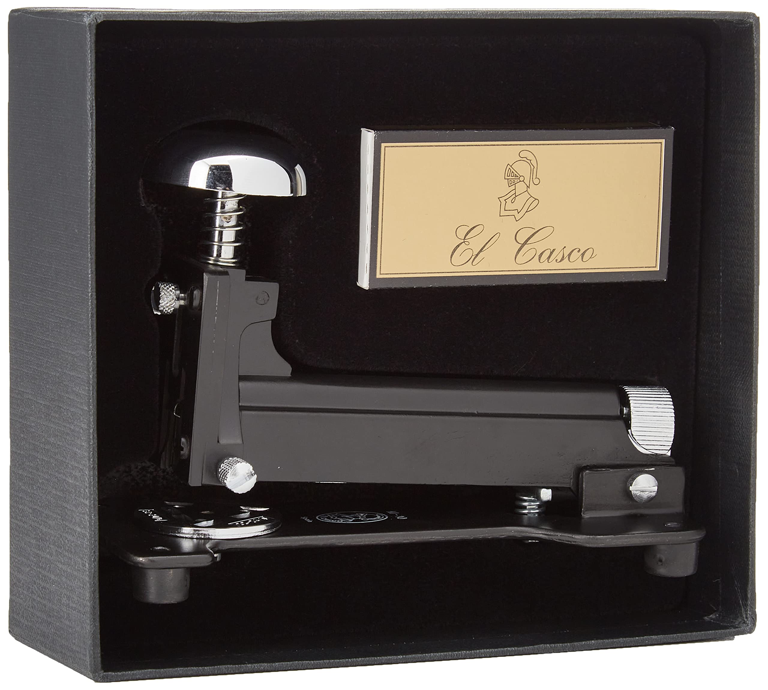 El Casco M10 - Stapler, Glossy Push Button, Matt Gray