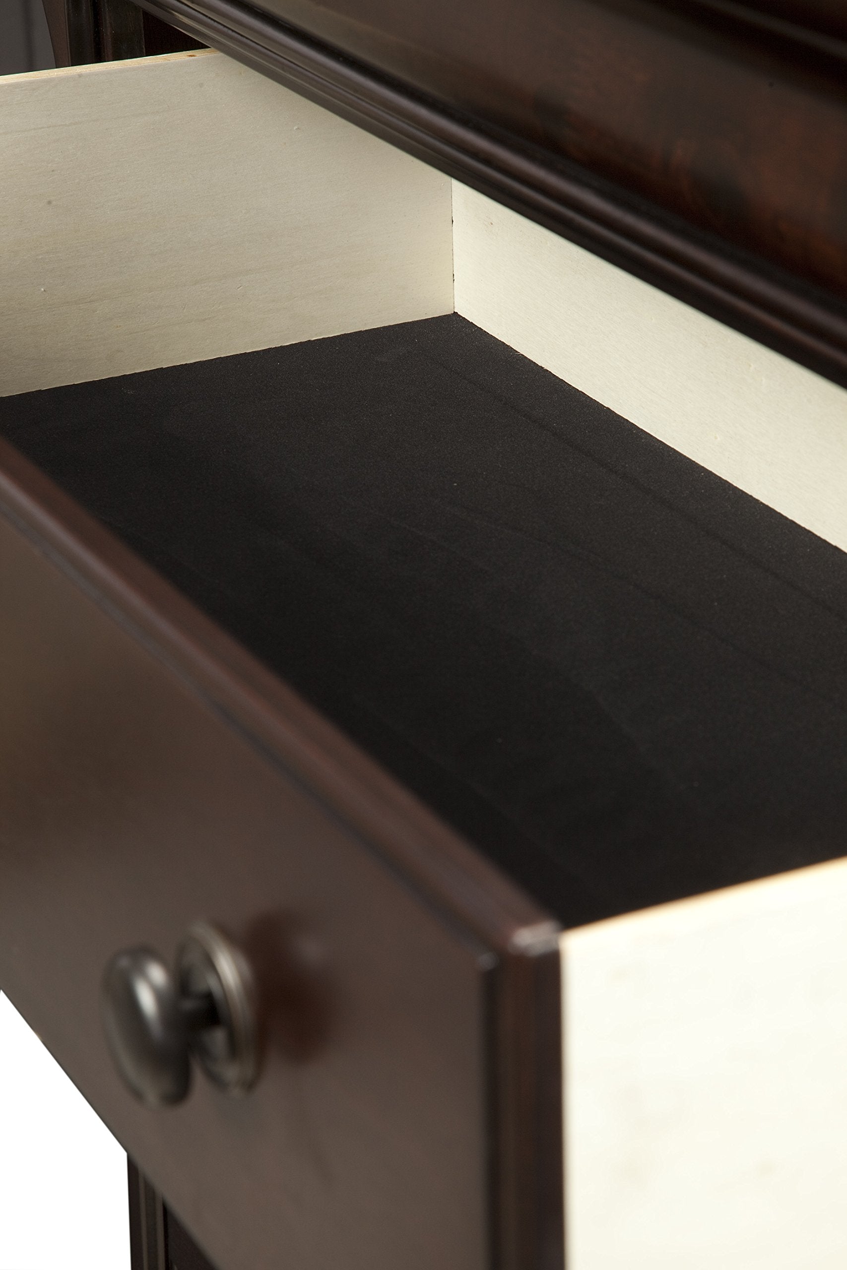 6-Drawer Dresser in Merlot Finish