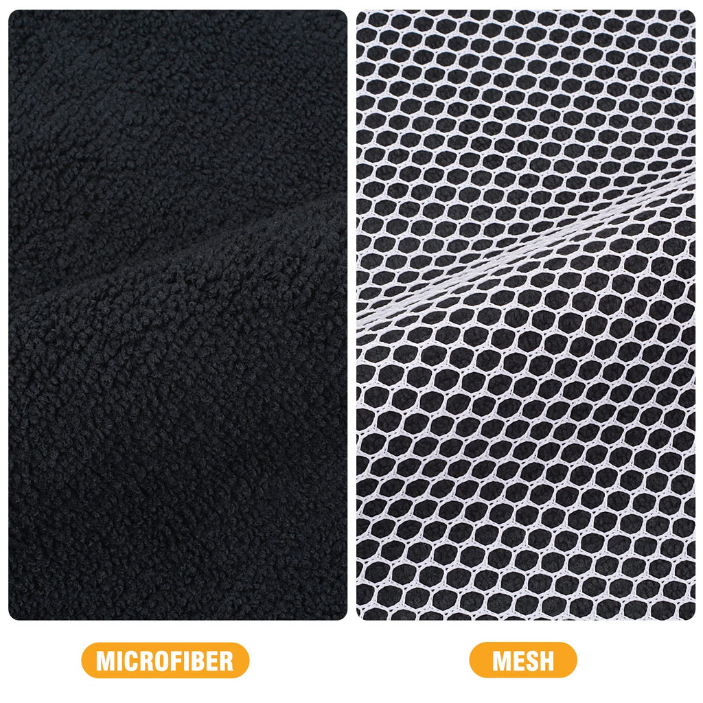 Kinhwa Kitchen Washcloths For Dishes Absorbent Microfiber Dish Cloths Quick Dry Dish Rags With Poly Scour Scrub Side Ideal For K