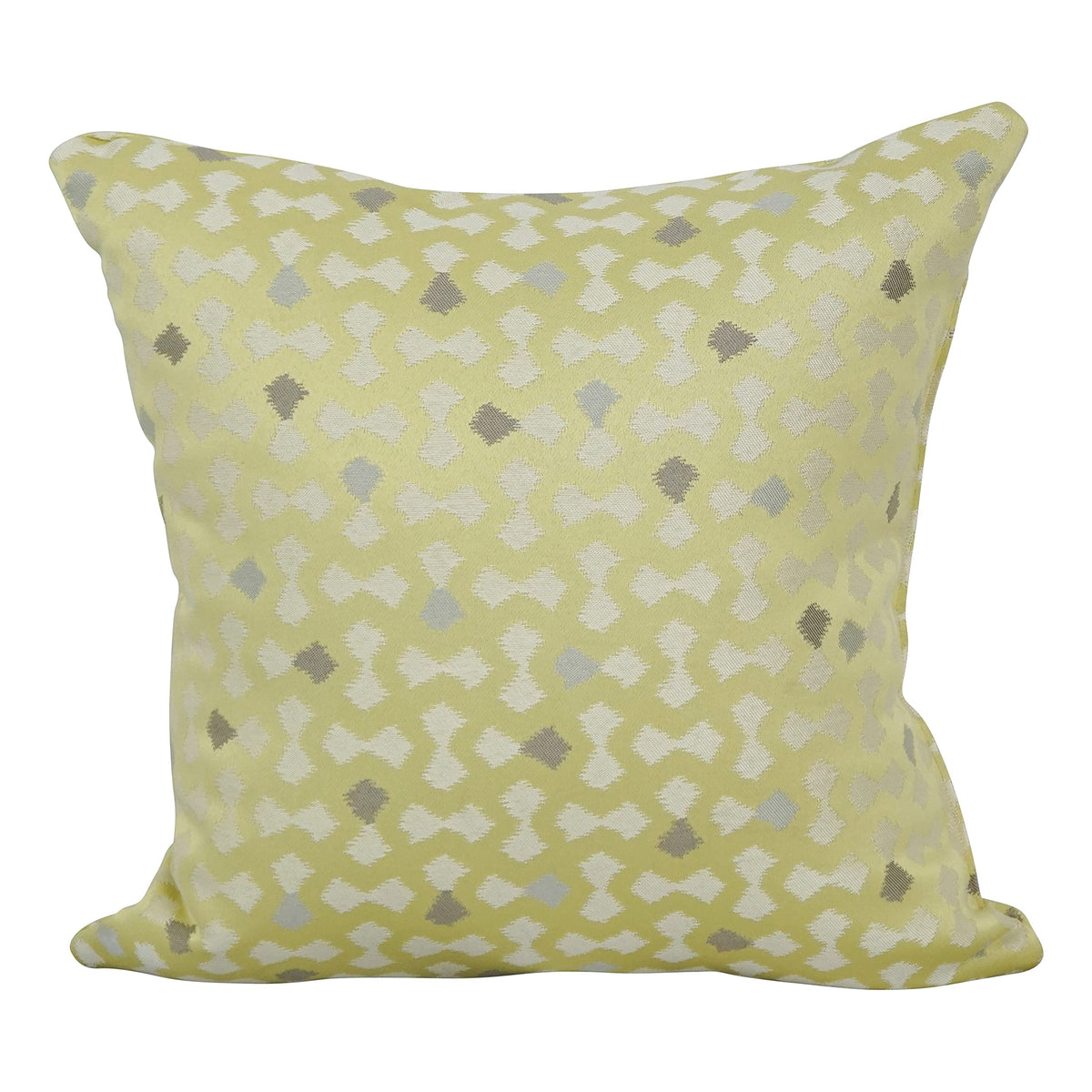 Blazing Needles Square Polyester Jacquard Throw Pillow, 17&quot;, Talamols Pineap