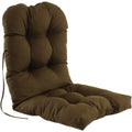 College Covers Indoor/Outdoor Adirondack Patio Seat Cushion, 1 Count (Pack Of 1), Brown
