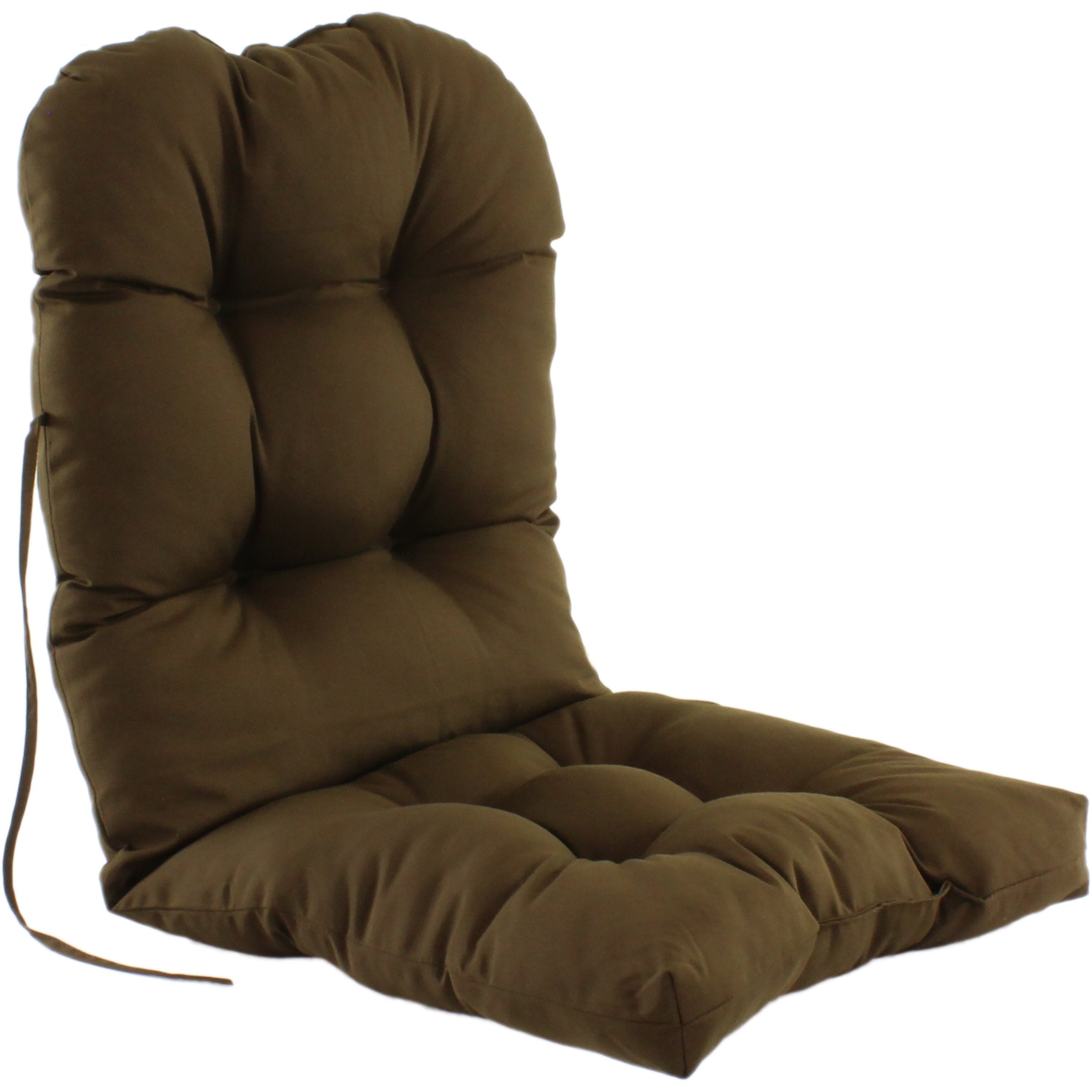 College Covers Indoor/Outdoor Adirondack Patio Seat Cushion, 1 Count (Pack Of 1), Brown
