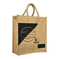 RigsBana Eco Freindly Reusable Jute Bag For Lunch Box, Tiffin Bag For Men With Zip And Reinforced Handle Tiffin Bag For Office 