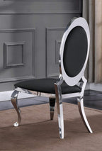 Best Quality Furniture Sc182 Dining Chairs, Black