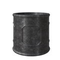 Meadow Series Fiber Stone Planter in Black 12.6 Dia, 12.6 HIgh
