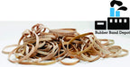 Rubber Bands, Rubber Band Depot, Size #33, Approximately 820 Rubber Bands Per Bag, Rubber Band Measurements: 3-1/2' X 1/8' - 1