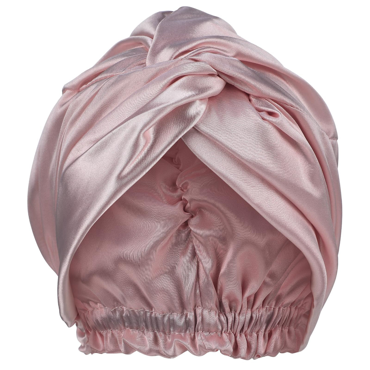 Silk Bonnet for Sleeping Women Satin Hair Bonnet Apricot Silk Hair Wrap Soft Head Scarf for Curly Hair Night Turbans Sleep Bonne
