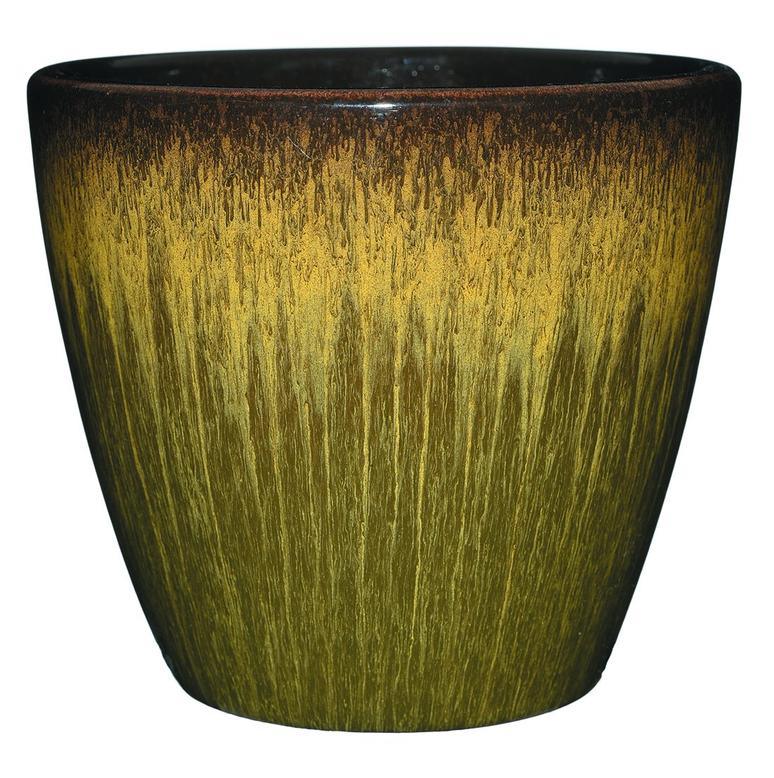Classic Home And Garden 9010D-375R Premiere Collection Planter, Rosie 10', Indigo Speckle