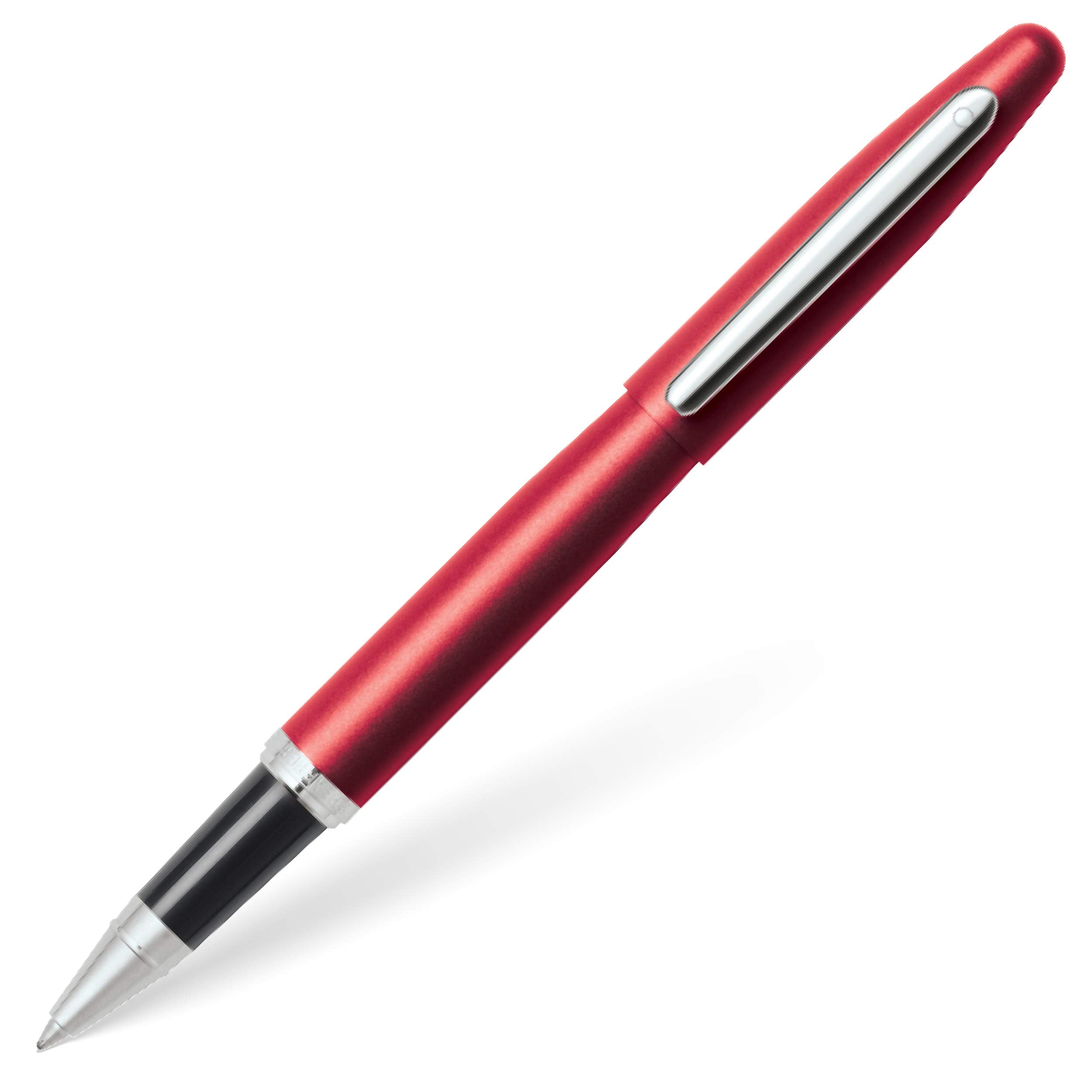 Sheaffer Vfm Excessive Red Rollerball Pen With Chrome Trim