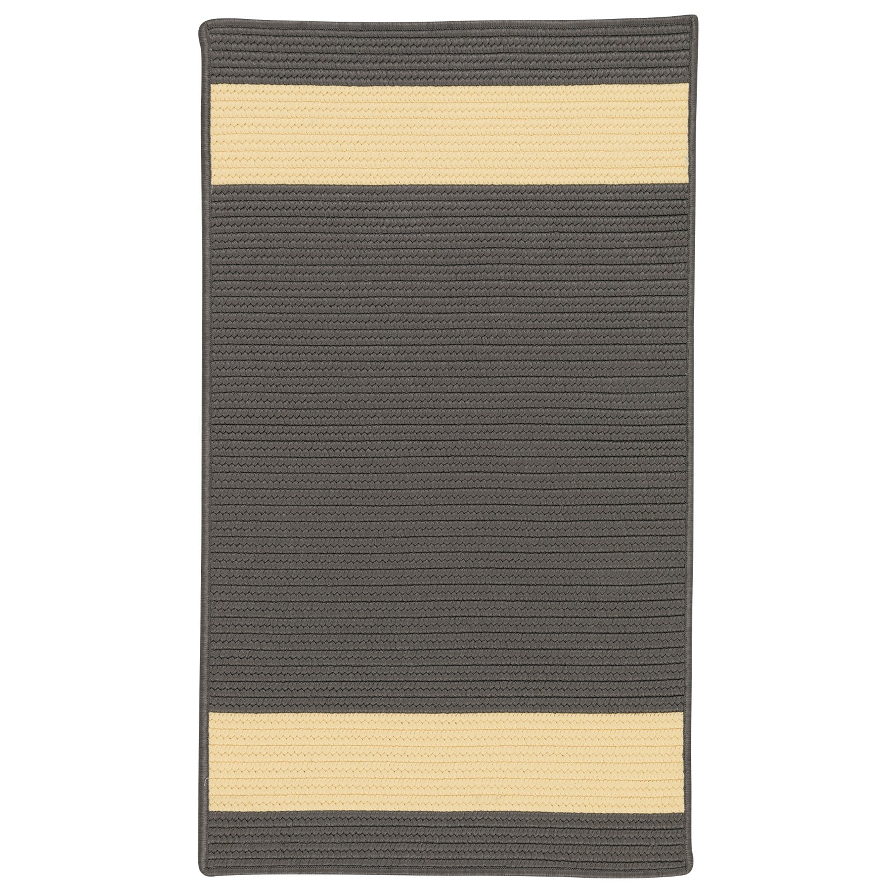 Colonial Mills Aurora Area Rug 5' X 7' Grey Yellow