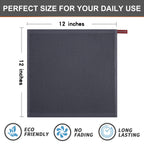 Kitinjoy 100% Cotton Kitchen Dish Cloths, 6 Pack Waffle Weave Ultra Soft Absorbent Dish Towels For Drying Dishes Quick Drying Ki