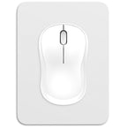 Dapesuom Small Mouse Pad, 6 X 8 Inch Thick Rubber Premium-Textured Non-Slip Portable & Washable Mini Mouse Mat For Women Wireles