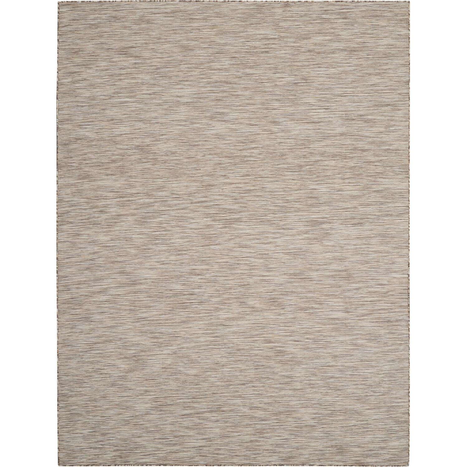 Nourison Positano Indoor-Outdoor Beige 6' X 9' Area Rug, Easy Cleaning, Non Shedding, Bed Room, Living Room, Dining Room, Backya