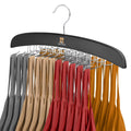 ZEDODIER Tank Top Hangers, 2 Pack Bra Organizer for Closet, 48 Storage Capacity, Non-Slip Hanging Tie Holder Closet Organizers a