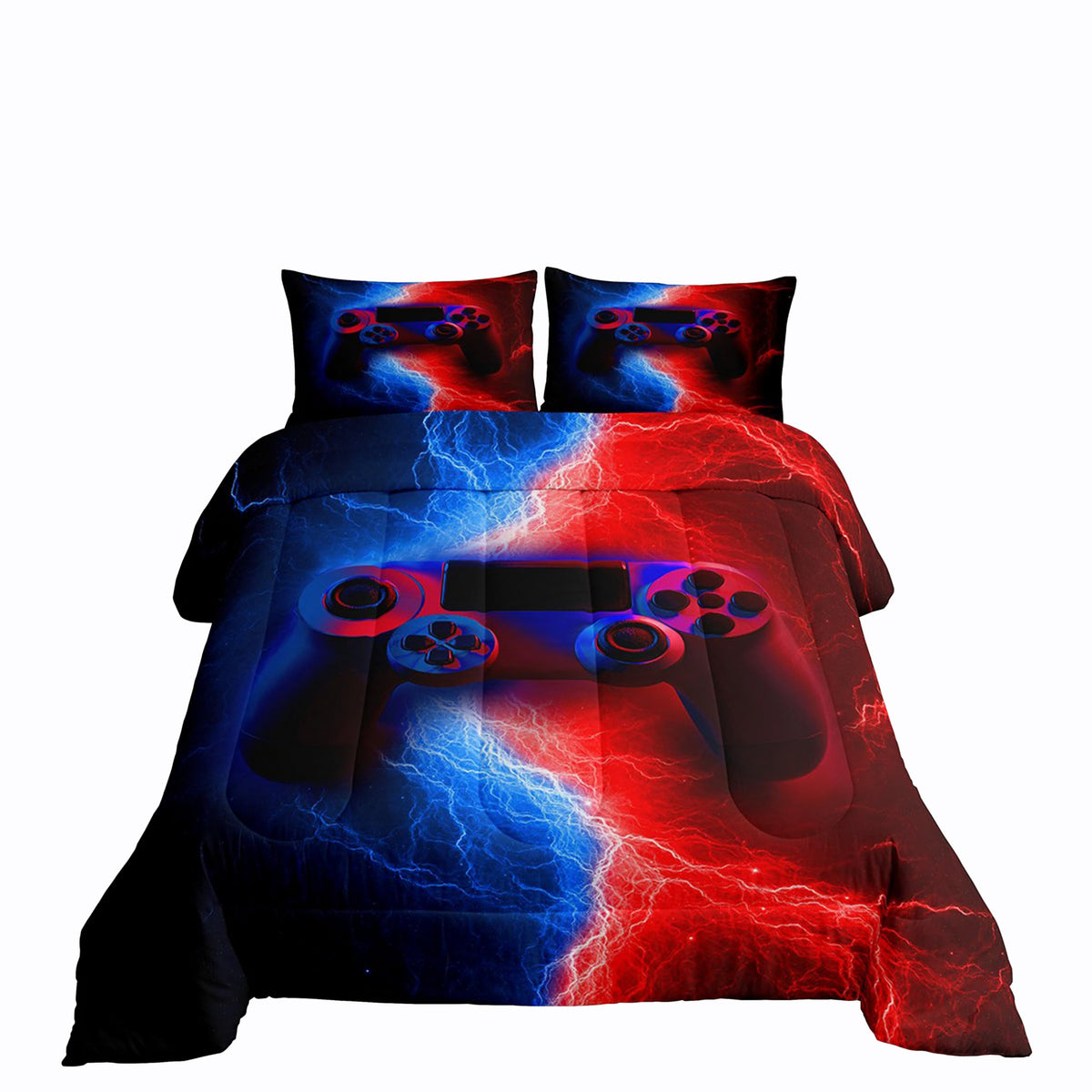 Erosebridal Boys Bedding Sets Queen,Gaming Comforter Sets For Boys Gamer Bedding Sets For Boys,Toddler Bedding Set Gaming Bed Ki