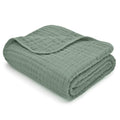 Comfy Cubs Muslin Baby Blanket - Soft, Lightweight, 6-Layer Cotton Swaddle Blankets For Newborns, Infants & Toddlers - 40' X 40