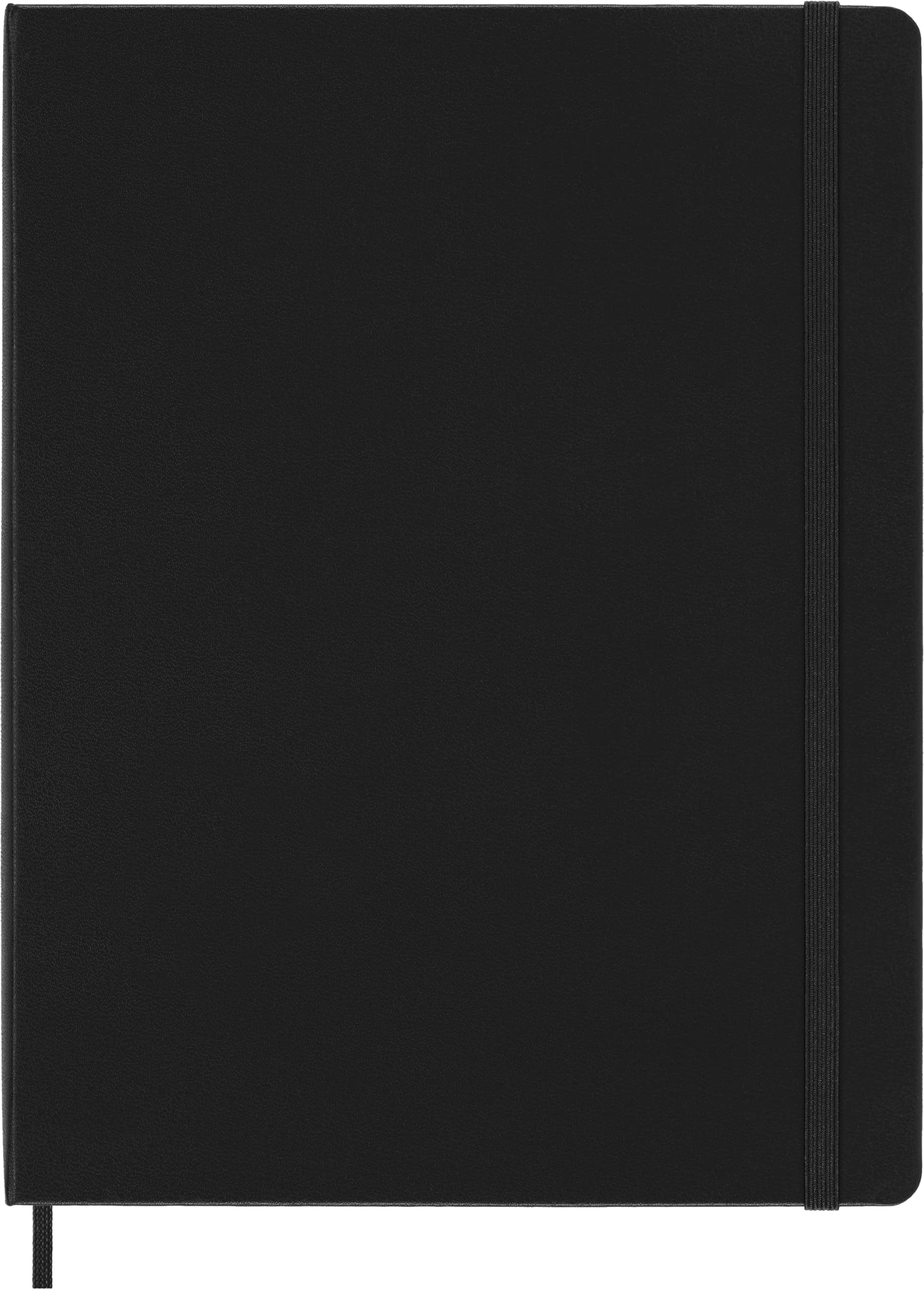 Moleskine Classic Notebook, Hard Cover, Xl (7.5' X 9.5') Plain/Blank, Black, 192 Pages